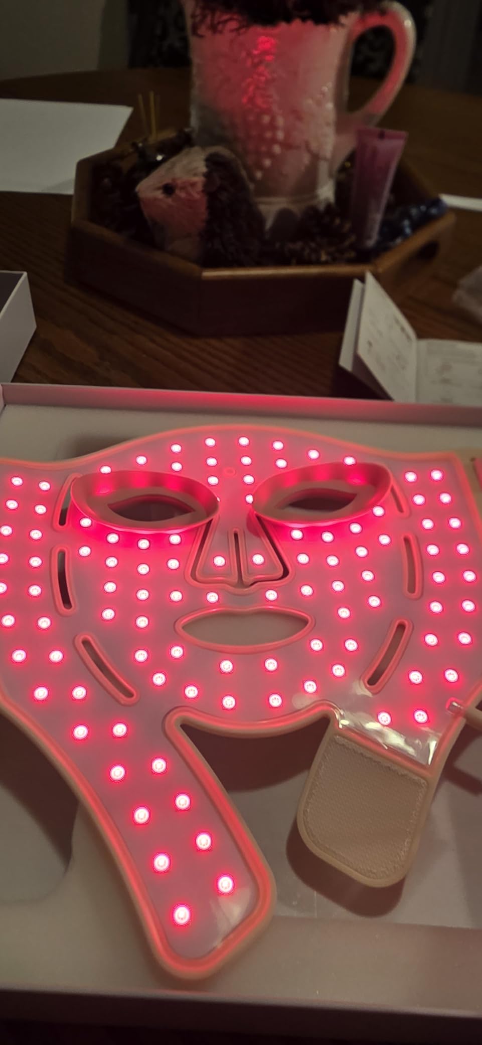 RENPHO Red Light Therapy Mask for Face, FDA-Cleared,Birthday Gifts for Wife customer photo 2
