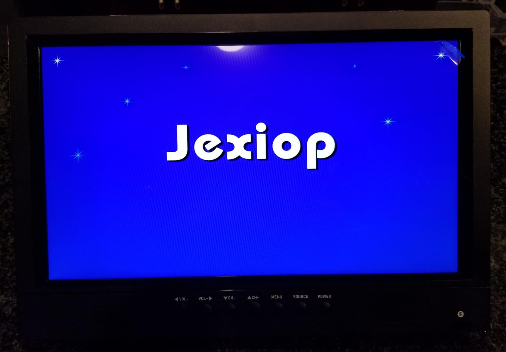 Jexiop 16inch Security Monitor,Wall-Mounted Monitors Supports USB/Full Format Video Playback,CCTV Monitors with AV/HDMI Input/VGA/BNC,Built-in Speaker,Remote Control customer photo 2