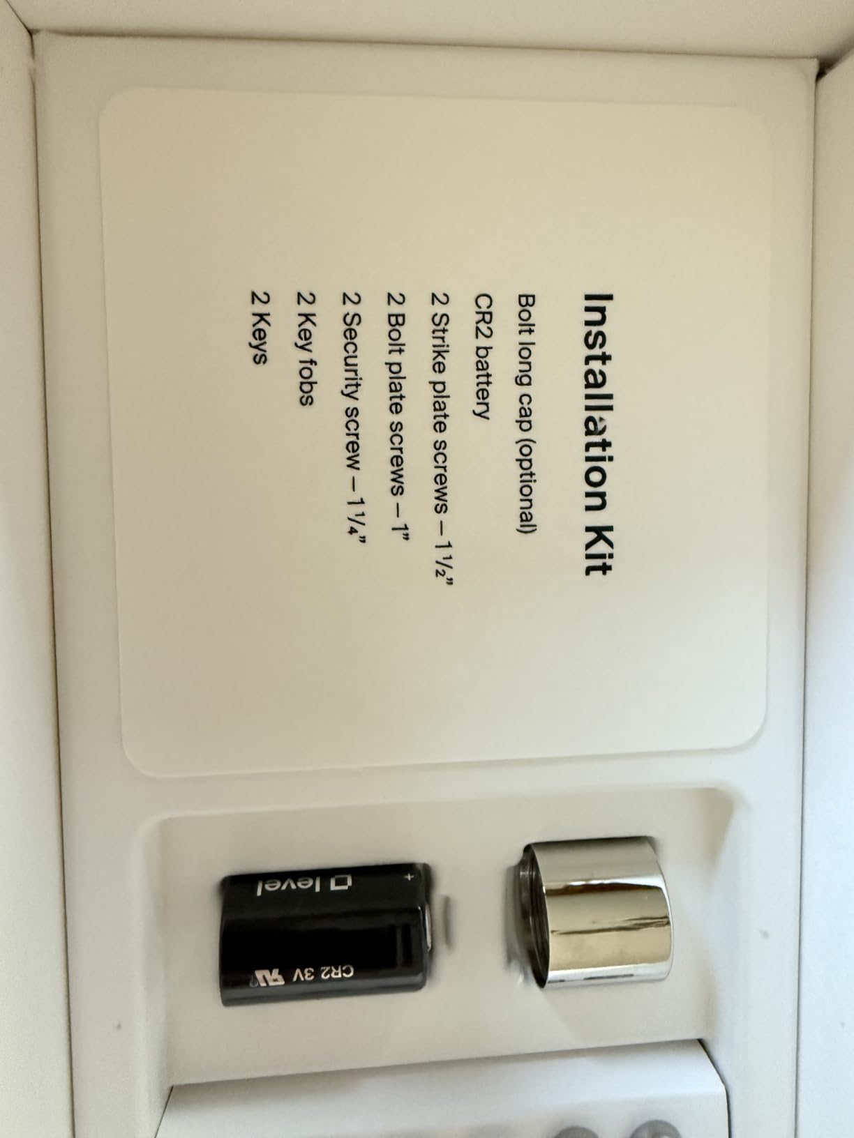 Level Lock Pro - World’s Smallest, Fastest, Innovative Smart Lock - Matter-Over-Thread Deadbolt Plus Apple Home Key - Keyless & Remote Access via Apple, Alexa, Google Home, SmartThings (Matte Black) customer photo 1