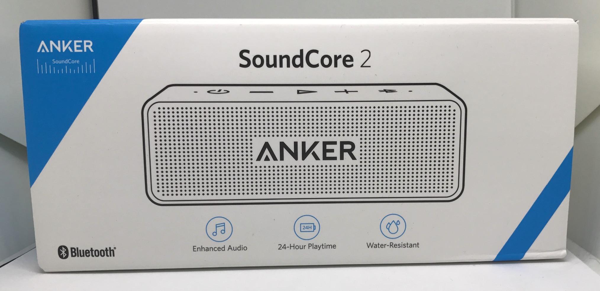 Anker soundcore 2 Portable Bluetooth Speaker, Stereo Sound, IPX7 customer photo 1