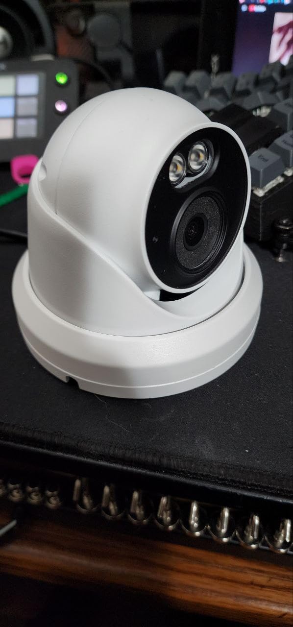 UNILOOK 4K PoE Security Camera, 8MP Turret IP Camera Outdoor Indoor Wired customer photo 2