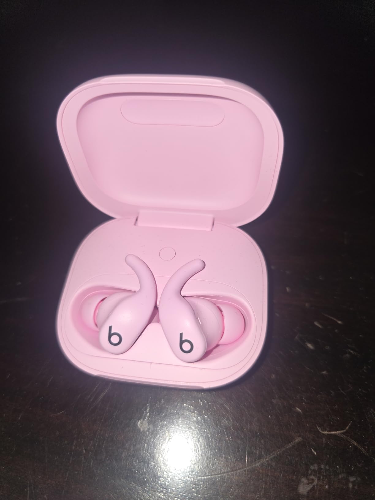 Beats Powerbeats Fit - Wireless Noise Cancelling Workout Earbuds with Secure-Fit Wingtips, Up to 30-Hour Battery Life, Sweat & Water Resistant, Apple & Android Compatible - Gravel Gray customer photo 2