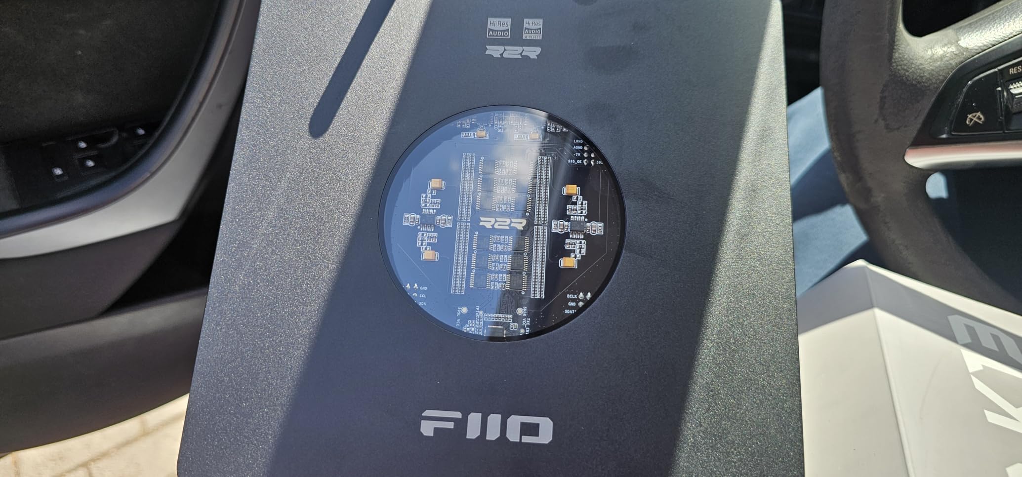 FiiO K13 R2R Desktop DAC & Headphone Amp, High-Fidelity 24Bit R2R DAC, Powerful 2400mW Output, LDAC Bluetooth Streaming, Dual Power Supply, 10-Band PEQ, Balanced XLR & RCA Audio Output (Silver) customer photo 1