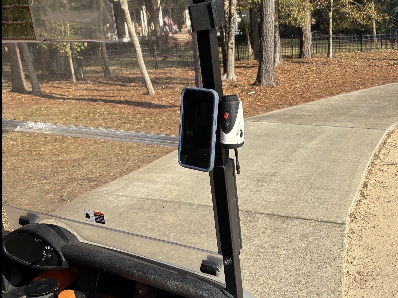 Magnetic Golf Cart Phone Holder, Golf Accessories for Men Golf Gifts Daddy customer photo 2
