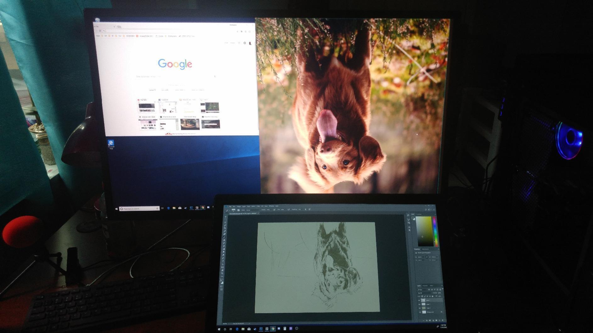 HUION KAMVAS Pro 27 (144Hz) 4K UHD Touchscreen Drawing Tablet, PenTech 4.0 customer photo 1