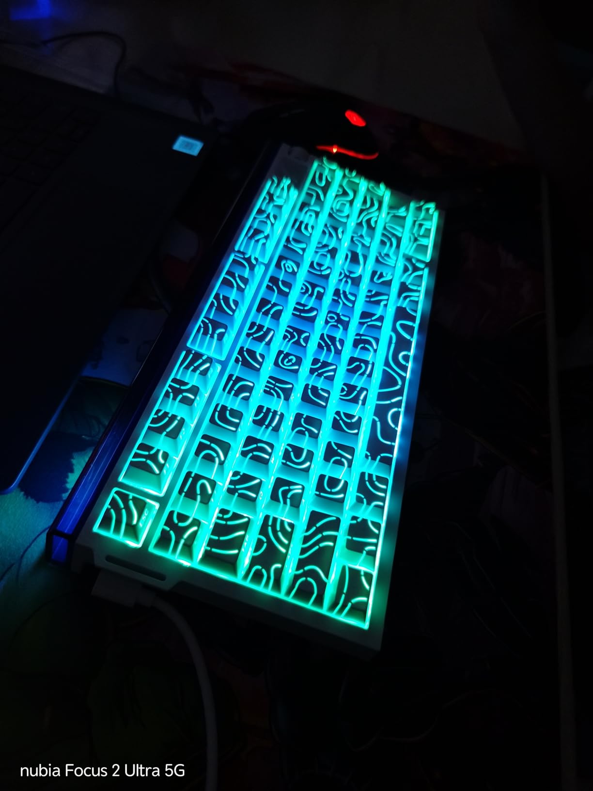 ATTACK SHARK R85 HE Wired 75% RT Mechanical RGB Gaming Keyboard-Moonlight customer photo 2