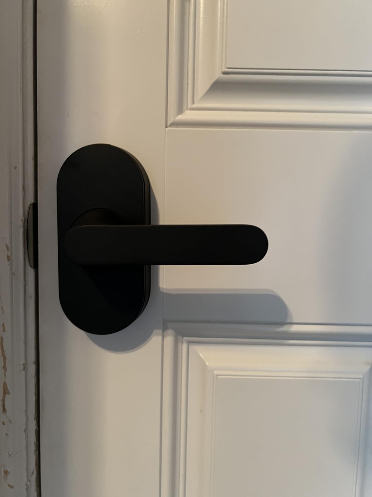Aqara Smart Lock with Handle U300, Apple Home Key, Smart Lever Lock, Black customer photo 2