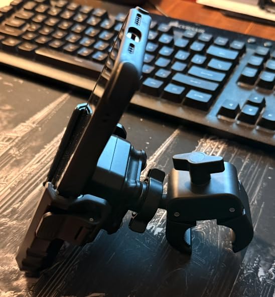 OMOTON BK01 Anti-Vibration Bike Phone Mount, Quick Lock for Riders customer photo 1