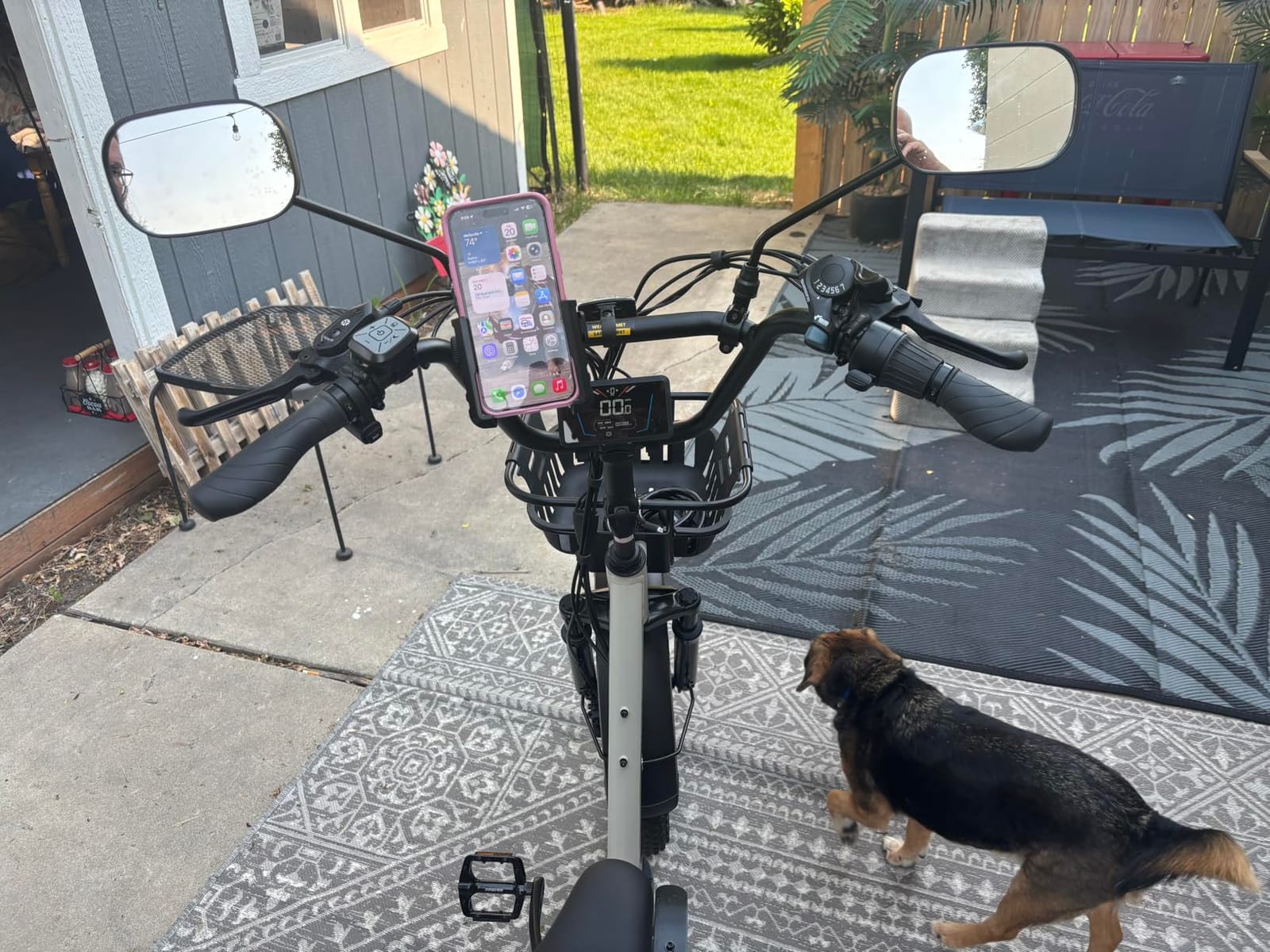 OMOTON BK01 Anti-Vibration Bike Phone Mount, Quick Lock for Riders customer photo 2