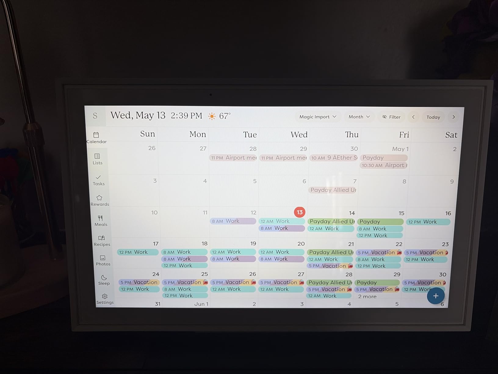 Skylight Calendar 2 – 15