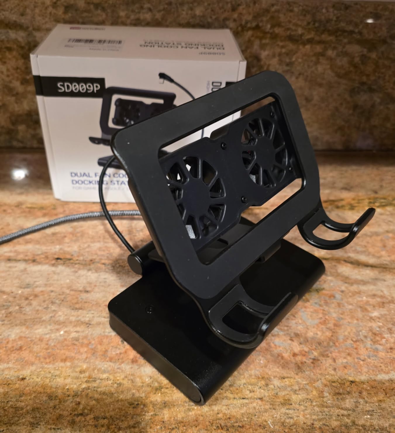3 Speed Dual Magnetic Cooling Fan Steam Deck Docking Station for ROG Ally X customer photo 2
