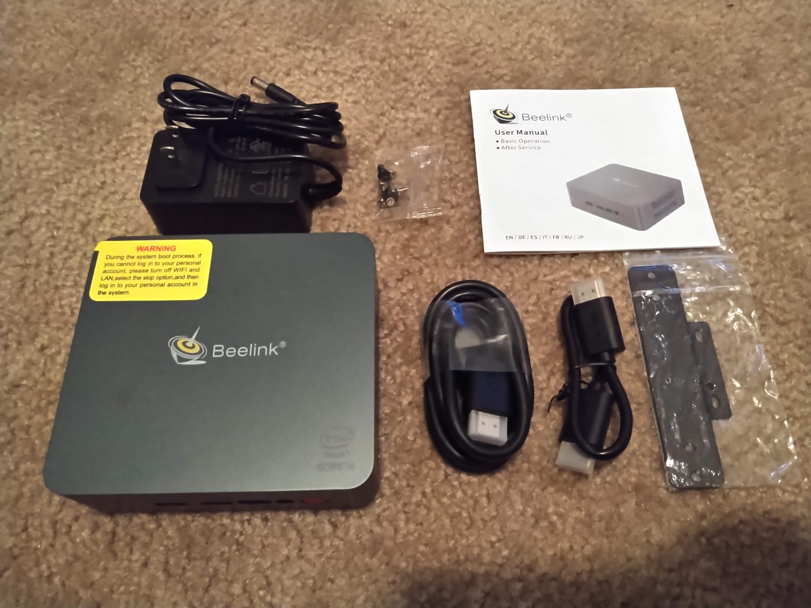 Beelink Mini PC, Mini Computer Mini S12 12th Gen Quad-Core N95 customer photo 1