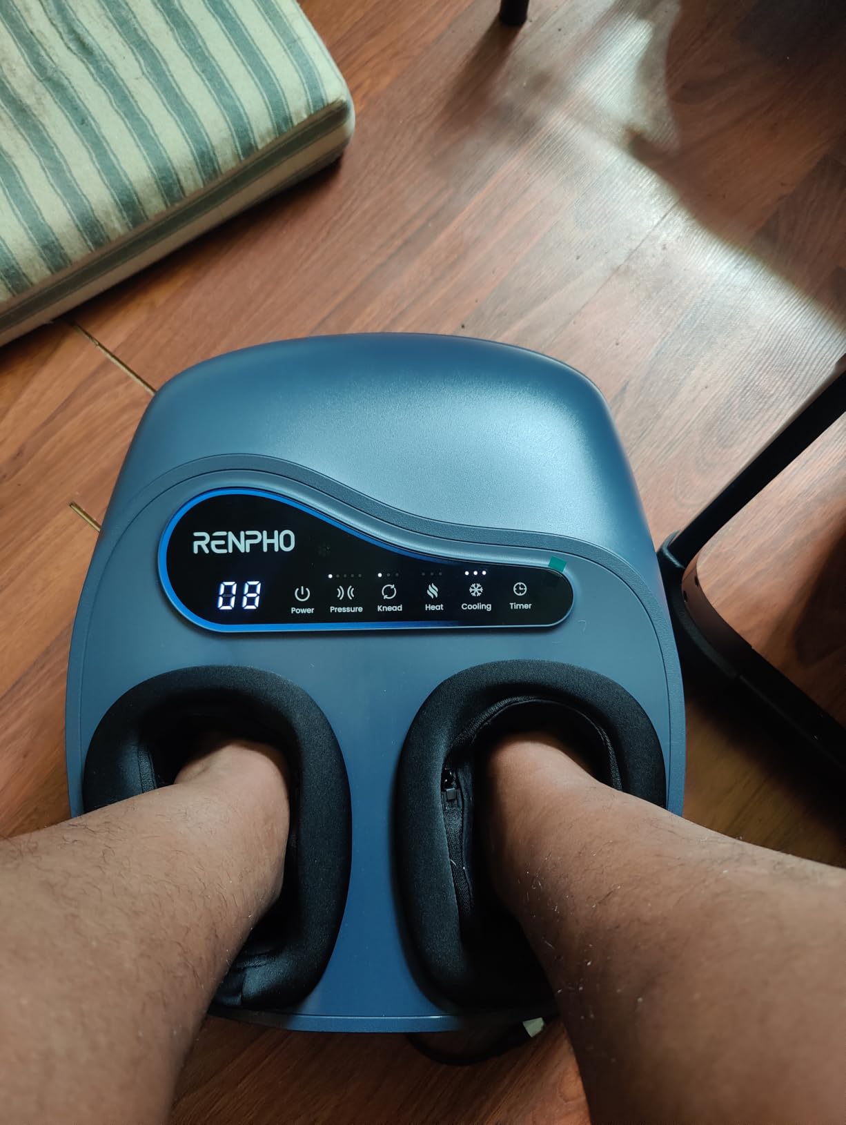 RENPHO Thermacool 2-in-1 FSA Foot Massager with Heat & Cold, HSA Eligible customer photo 2