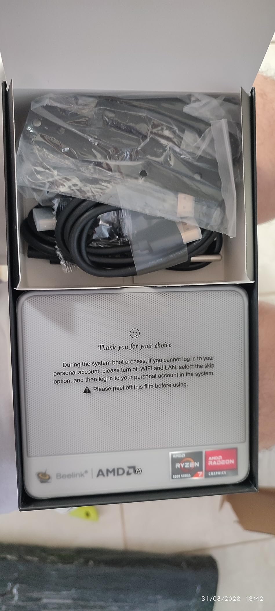Beelink Mini PC EQR7 7735U AMD Ryzen 7 Processor 24GB LPDDR5 1TB SSD customer photo 1
