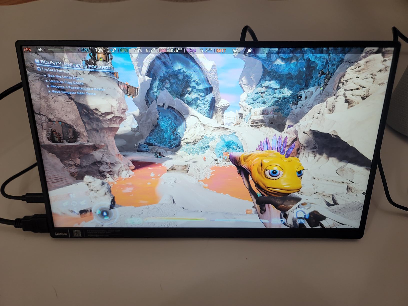 14 Inch 4K OLED Portable Monitor UHD 3840x2400 100% DCI-P3 100000:1 customer photo 1