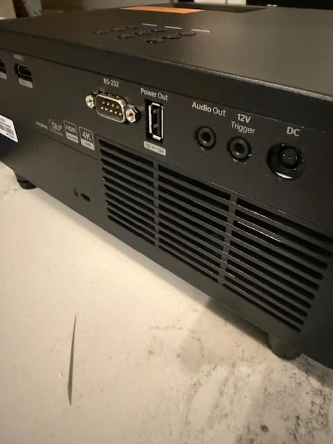 Optoma UHZ36 4K UHD Laser HDR Home Theater Projector - Black customer photo 1