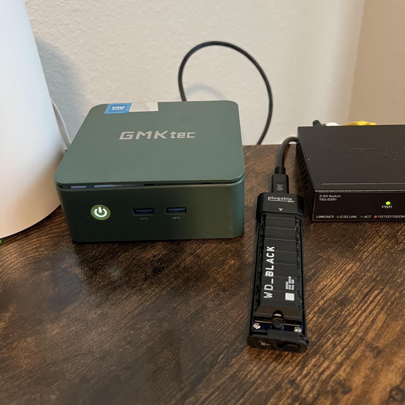 GMKtec Mini PC, G3 PRO Intel Core i3-10110U (Beats 4300U/N150), 16GB DDR4 RAM (Dual Channel) 512GB Storage Drive, Desktop Computer 4K Dual HDMI/USB3.2/WiFi 6/BT5.2/2.5GbE for Office, Business customer photo 1