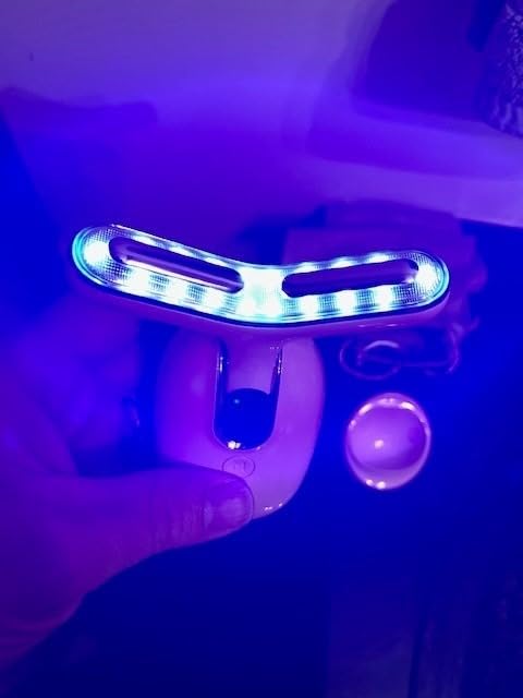 Micro-Current Facial Beauty Device, Red Light Therapy for Face and Neck with Vibration, 3 Color LED Mode Face Massager for Treat Facial Wrinkles and Skin Care - FDA Cleared (Black) customer photo 1