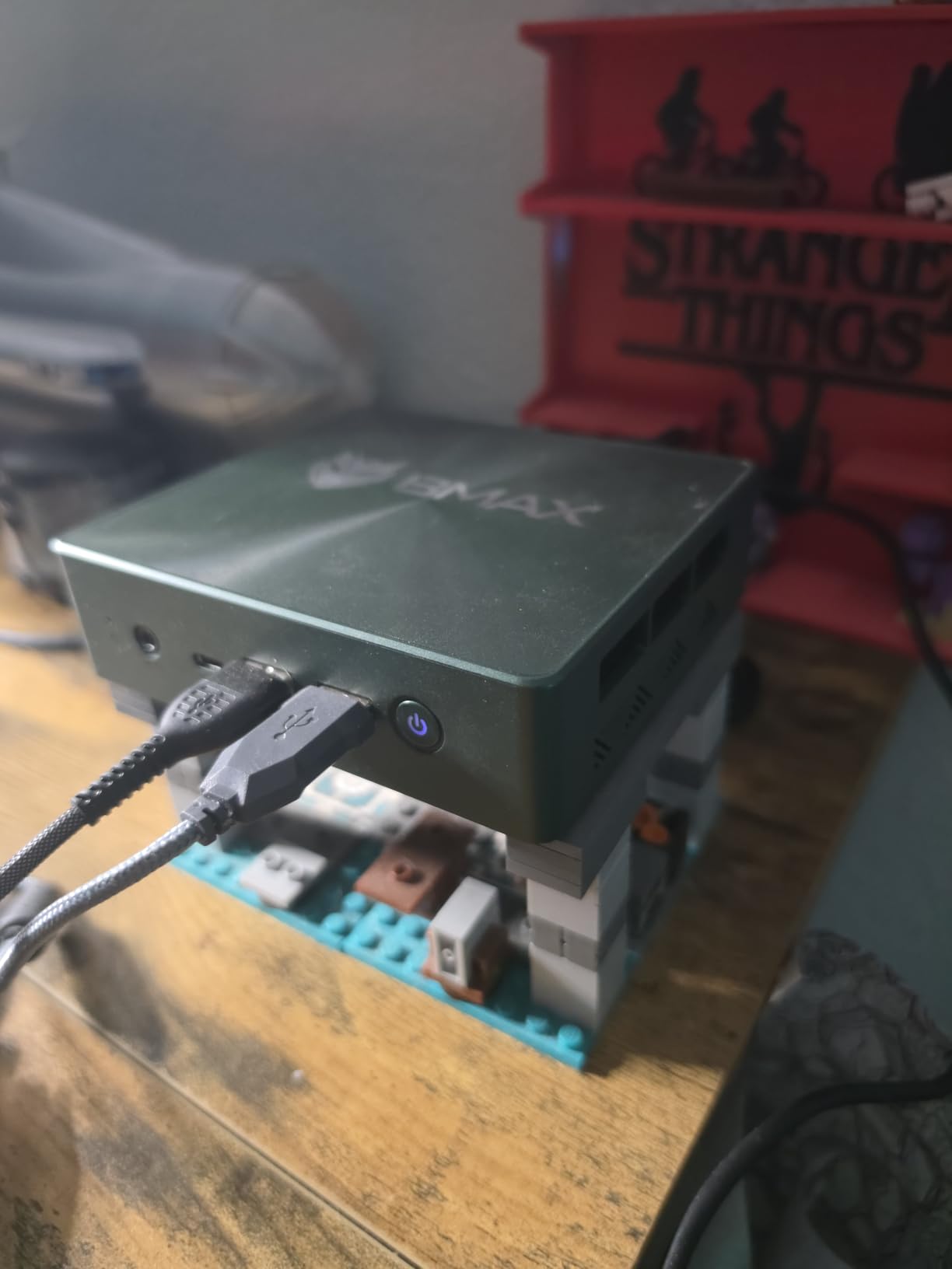 Bmax Mini PC Micro Desktop Computer, Intel Core i5-8257U (Beats N100/N97/N150/4300U/10110U) 16GB DDR4 RAM 512GB SATA SSD, Support 64GB/4TB Expansion, WiFi 6, Dual 4K HDMI/DP, Win 11 Pro,B6 Turbo customer photo 1