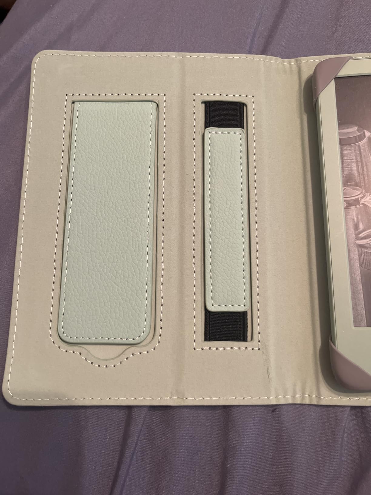 MoKo Universal Case for 6 inch Kindle eReaders and Tablets,Agave Green customer photo 2