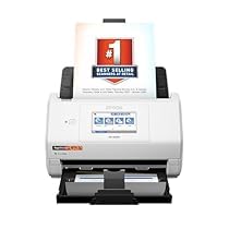 Epson RapidReceipt RR-620W Wireless & USB High-Speed AI & Cloud Ready Desktop Color Duplex Receipt & Document Scanner for Mac & PC, up to 45 ppm, 4.3