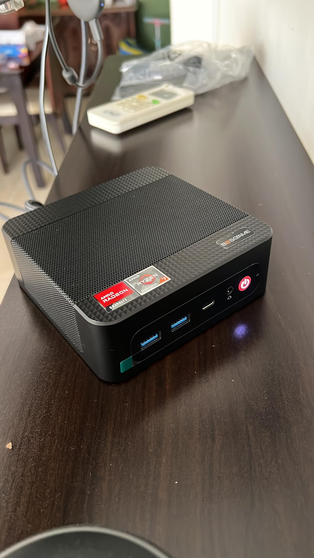 BOSGAME E5 11 Pro Mini PC, AMD Ryzen 5300U 4C/ 8T, Business Home Office PC customer photo 2