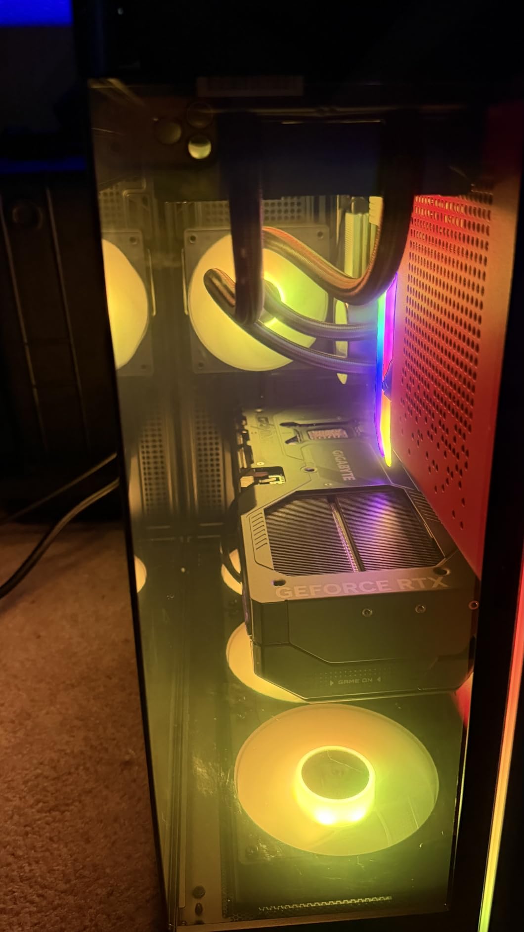 STORMCRAFT Phantom RTX 5080 Gaming PC Ryzen 7 9800X3D 32GB DDR5 2TB SSD customer photo 1