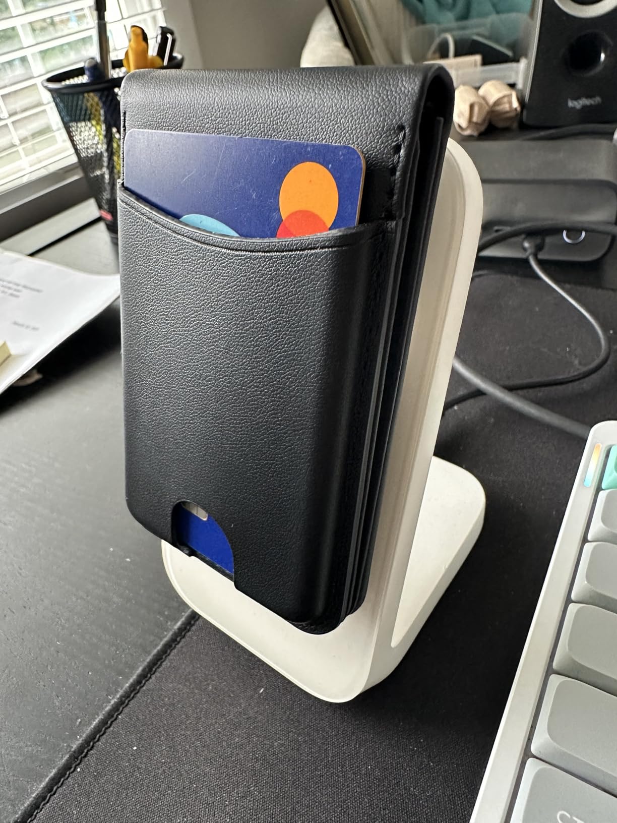 TopMade for MagSafe Wallet Works with Find My, Strongest Magnetic Wallet customer photo 2