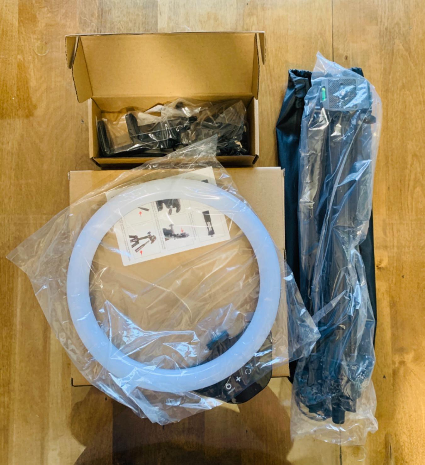 Torjim 12 Inch Video Light Kit for Creators | 30W High Brightness customer photo 2