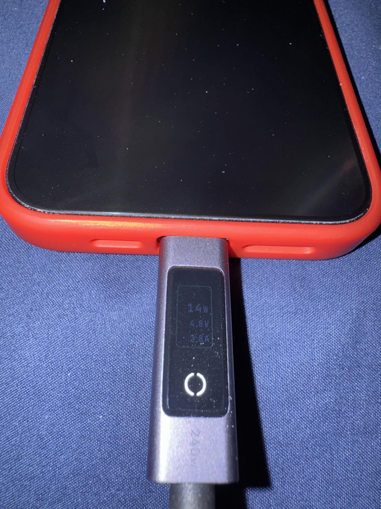 UGREEN Nexode 240W USB-C to USB-C Cable with TFT Smart Display, 3.3ft customer photo 1