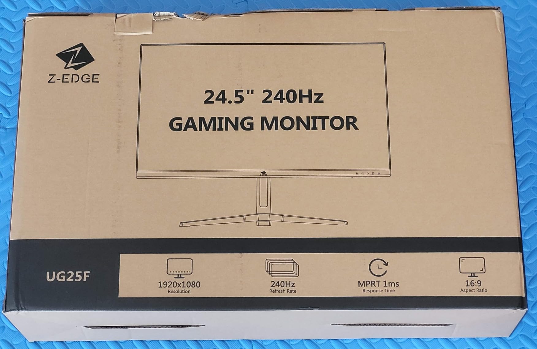 Z-Edge 49 inch Ultrawide Curved Computer Monitor, DQHD 5120x1440, 165Hz customer photo 1