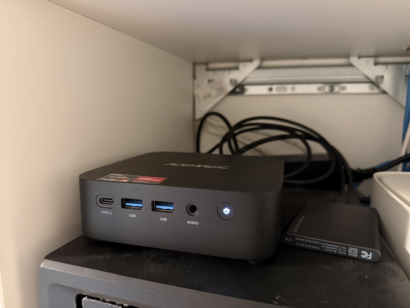 ACEMAGIC K1 Mini PC Windows 11 Pro, AMD Ryzen 5 7430U, 16GB DDR4, 512GB SSD customer photo 2