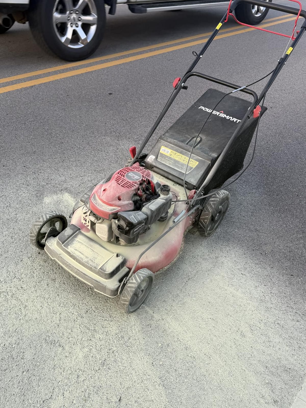 PowerSmart 22-Inch Self Propelled Gas Lawn Mower, 170cc 4-Cycle OHV Engine, 3-in-1 Mulch/Bag/Rear Discharge, 6 Cutting Heights customer photo 2