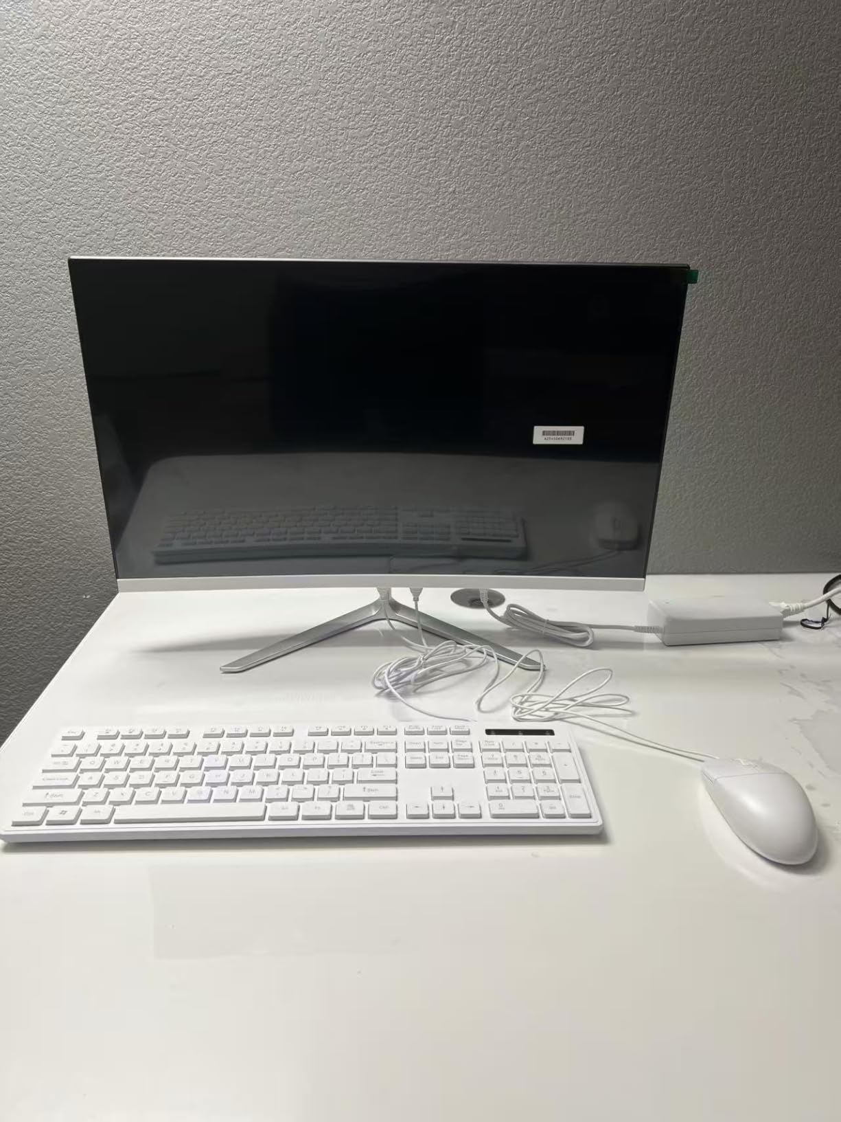 27 inch All-in-One Desktop Computer, Curved FHD Display All-in-One Computer 16GB DDR 512GB ROM SSD Core i7 7700HQ Bluetooth 5.0 Dual Band WiFi with Mouse and Wired Keyboard customer photo 2