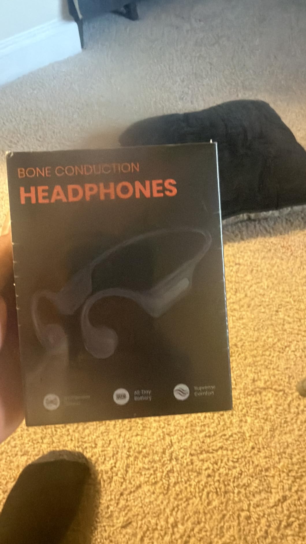 New Bone Conduction Headphones Bluetooth 6.0 Open Ear Headphones with Mic, Balanced Audio, Reduced Sound Leakage, IP54 Waterproof Secure Fit, Wireless Sports Headphones for Running, Workout & Cycling customer photo 2