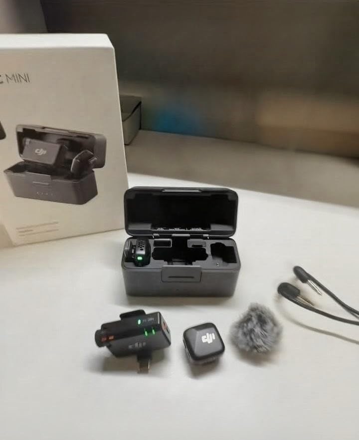 DJI Mic Mini (1 TX + 1 Mobile RX), Wireless Microphone for Smartphone customer photo 1