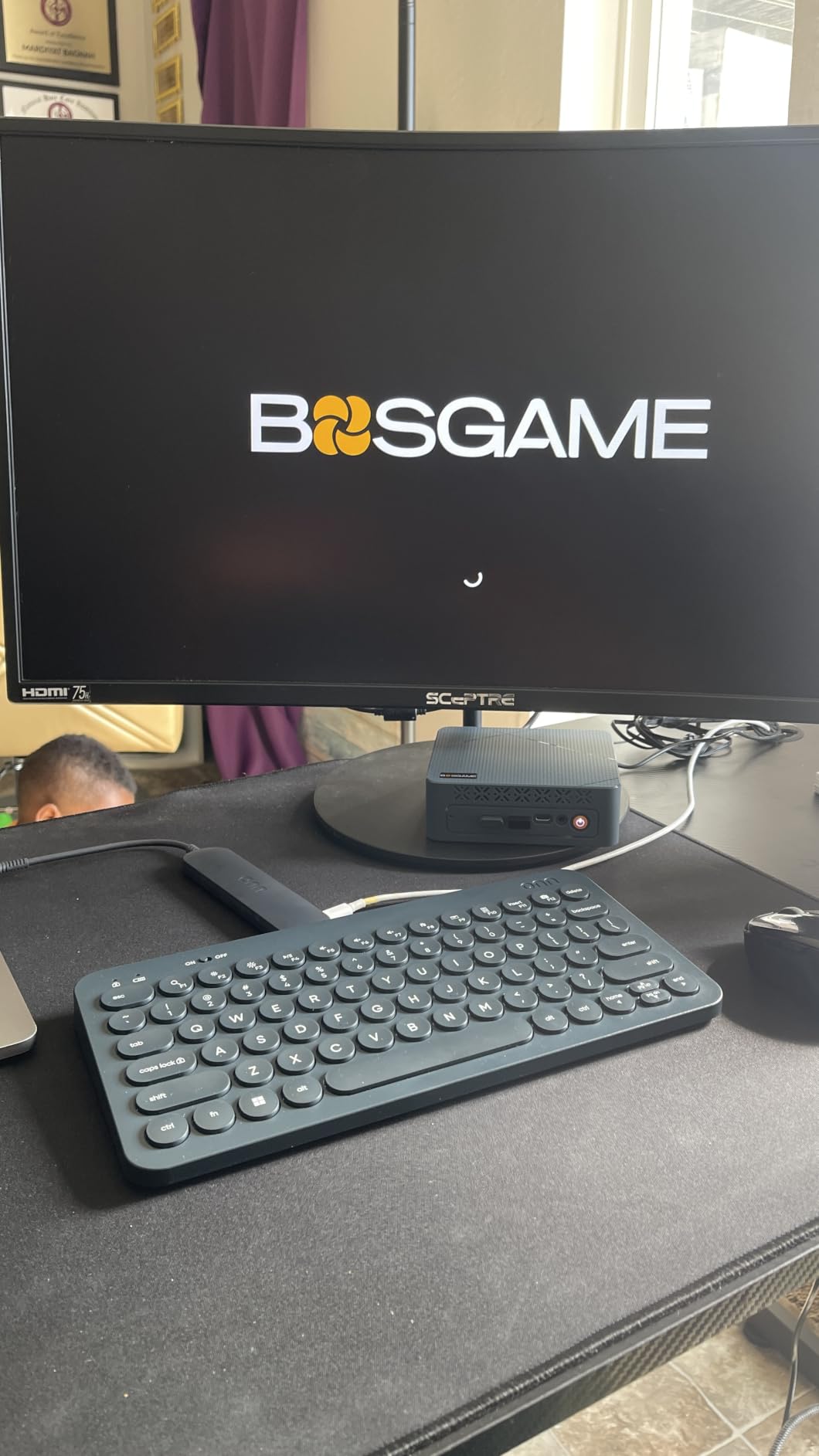 BOSGAME VTA-439 Mini PC Ryzen AI 9 HX 470, 32GB DDR5 RAM, 1TB PCIe4.0 SSD customer photo 2