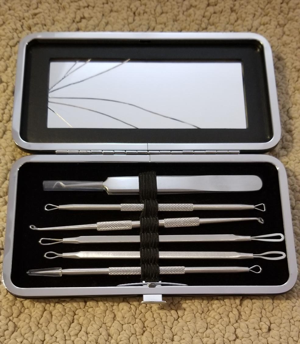 Blackhead Remover Pore Vacuum, Upgraded Black Head Remover for Face, Electric Acne Comedone Whitehead Extractor Tools-5 Suction Power, 5 Probes, USB Rechargeable Pimple Popper Tool Kit customer photo 2