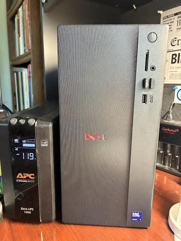 Dell Tower Desktop Computer Intel Ultra 7 265F RTX 5060 32GB 2TB Win 11 Pro customer photo 1