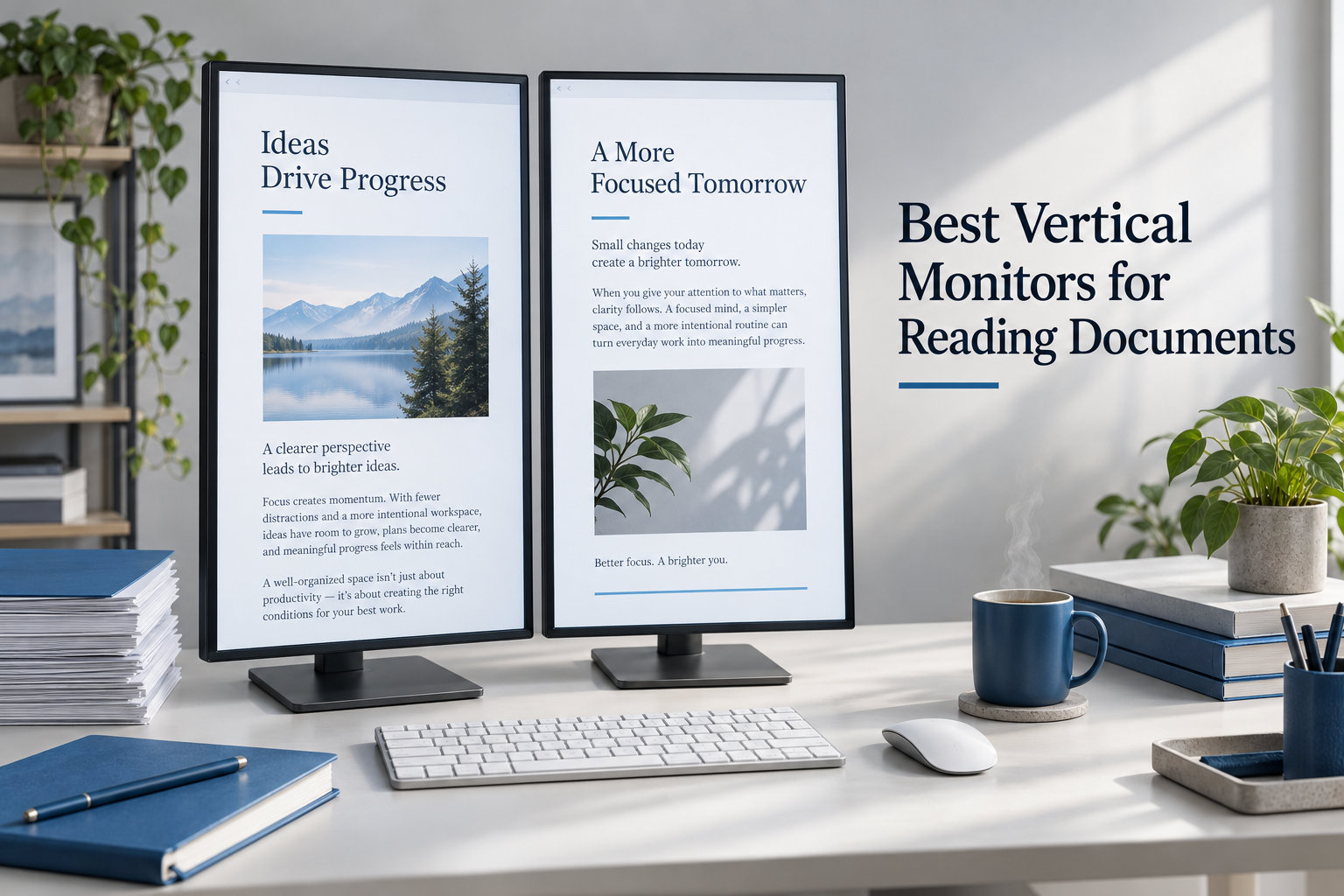 Best Vertical Monitors for Reading Documents