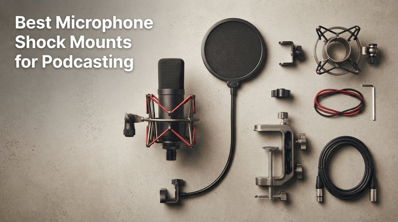 Best Microphone Shock Mounts for Podcasting