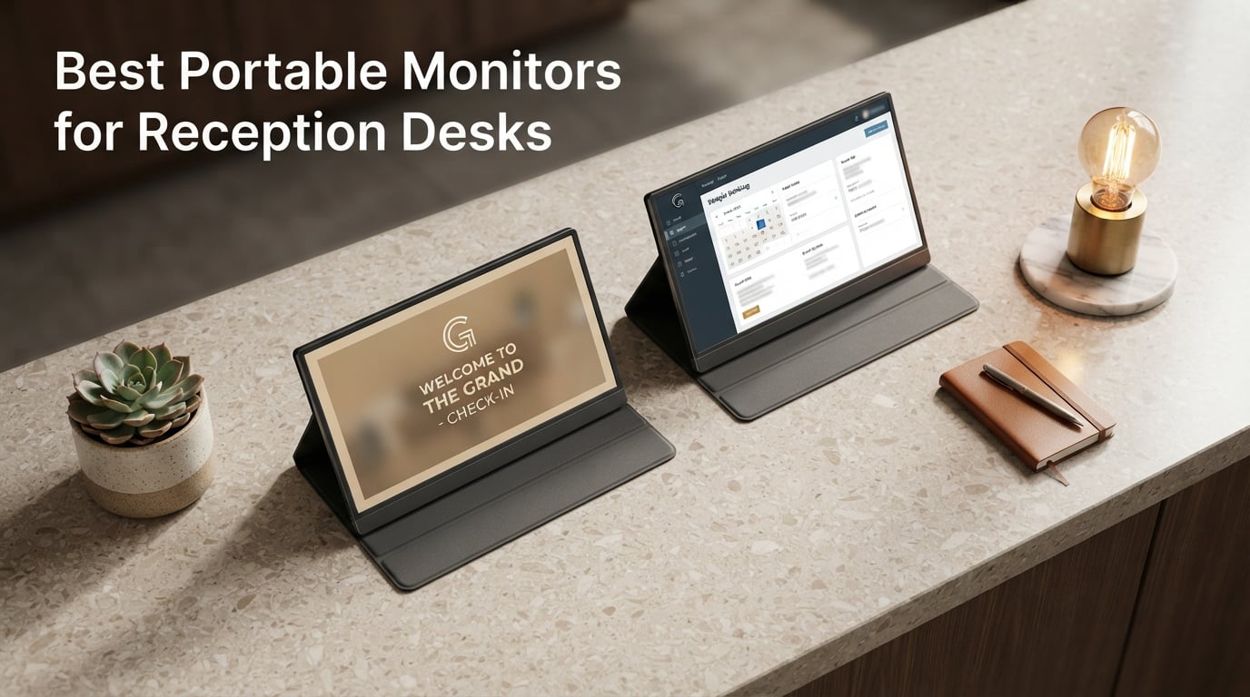 Best Portable Monitors for Reception Desks