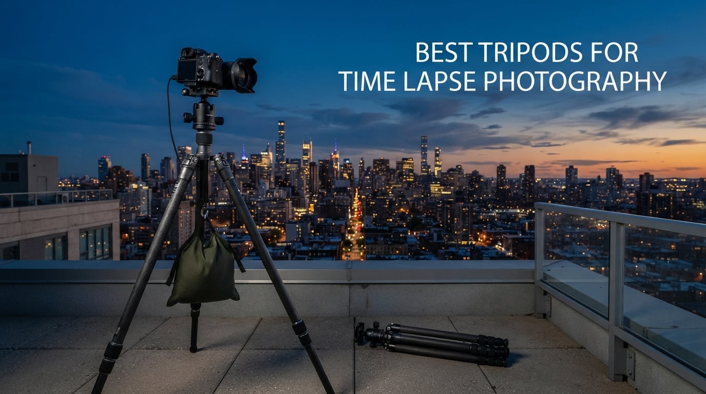 best tripods for time lapse photography