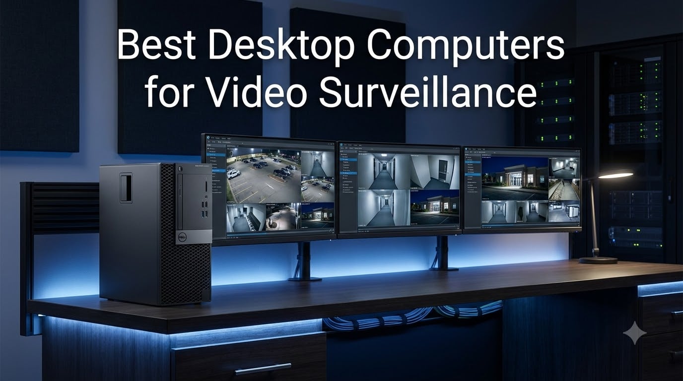 Best Desktop Computers for Video Surveillance
