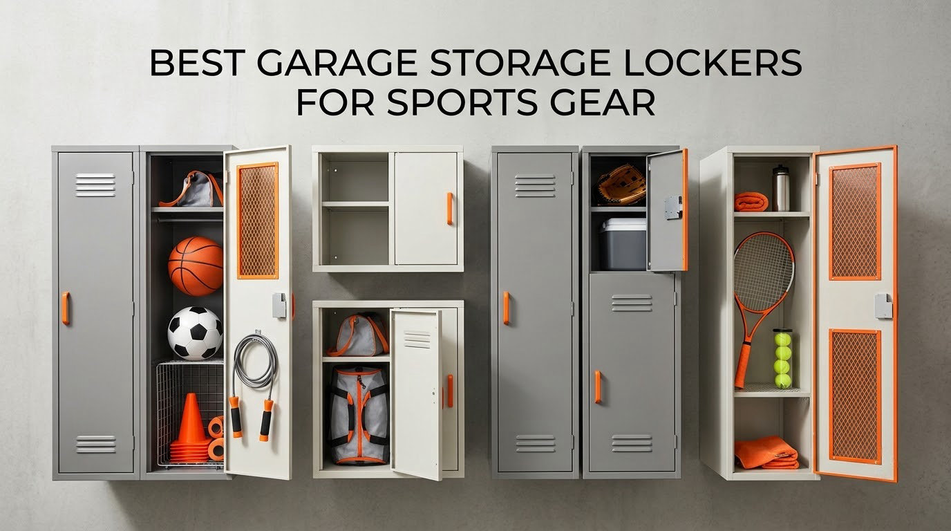best garage storage lockers for sports gear