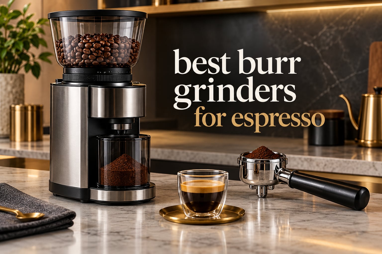 best burr grinders for espresso
