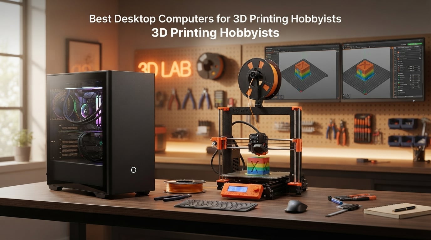 Best Desktop Computers for 3D Printing Hobbyists