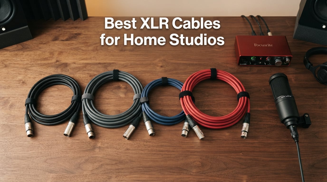 Best XLR Cables for Home Studios