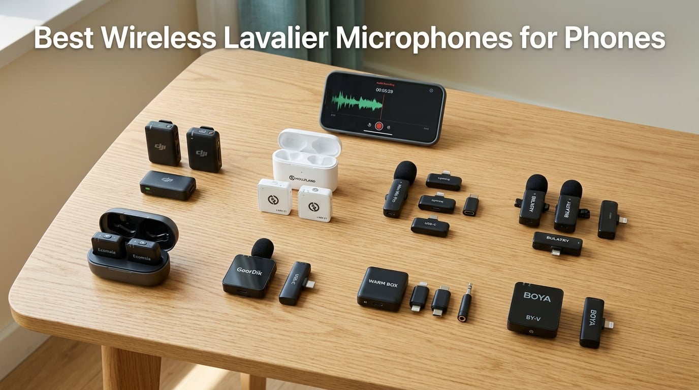 Best Wireless Lavalier Microphones for Phones