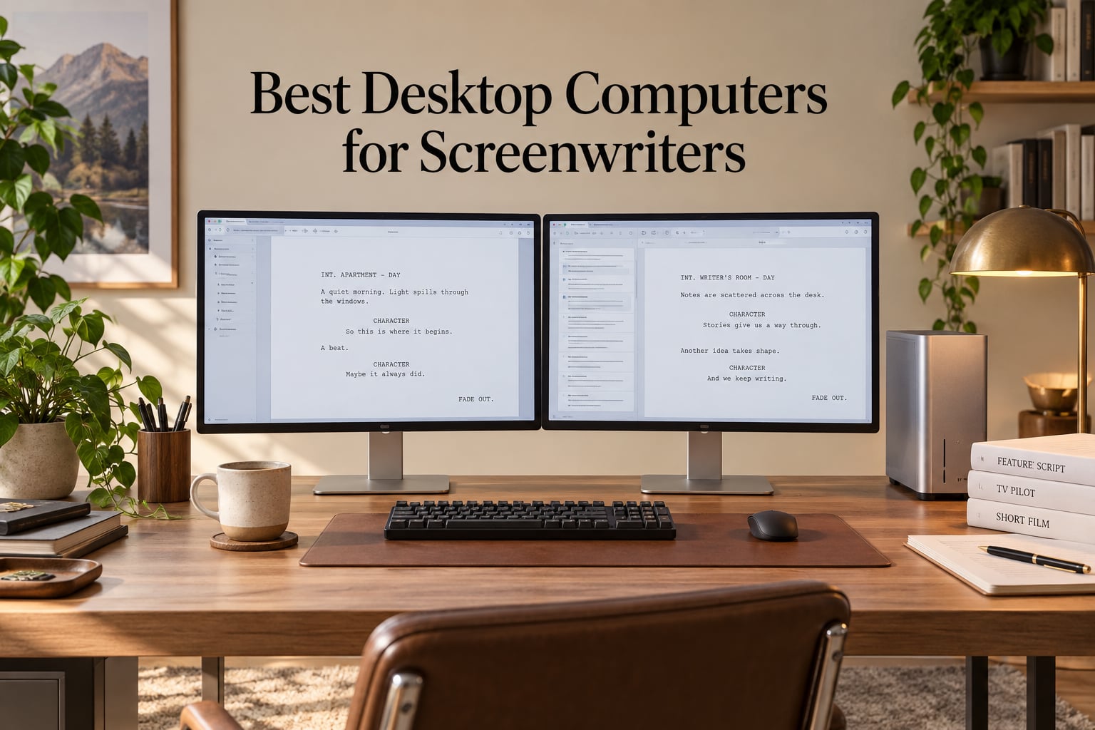 Best Desktop Computers for Screenwriters